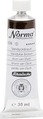 Schmincke 35ml Norma Professional Vandyckbraun Öl 11 626 009
