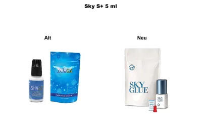 Obrázek produktu pro Sky S+ Lepidlo na řasy 5 ml v hliníkovém sáčku Originální lepidlo pro prodlužování řas BMTLAB