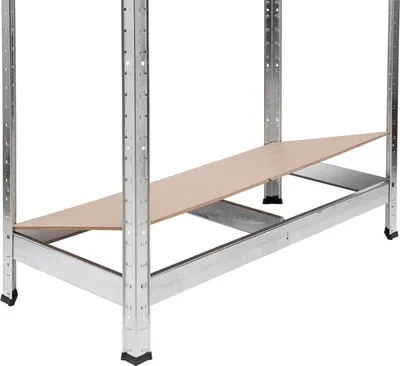 Produktbild von Schwerlastregal 2 x 1600x800x400 (320 KG) Steckregal Kellerregal Lagerregal Regal