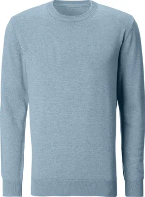 Produktbild von H.I.S. Strickpullover blau-meliert Größe L