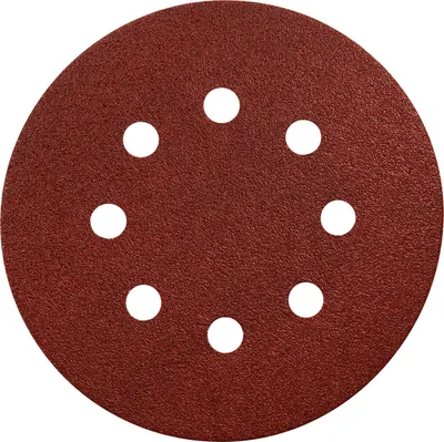 Produktbild von Makita P-43642 Schleifblatt Klett 8-Loch Ø 125 mm K80 (50 Stk.)