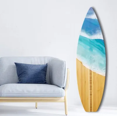 Image de Wallity, SRF3887, tableau décoratif en MDF, 100 % MDF, multicolore, 40 x 140 cm