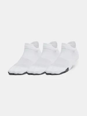 Produktbild von Under Armour Damensocken Womens Ua Breathe 3Pk Ns Tab 1387052-100__OSFM