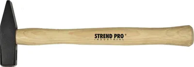 Produktbild von Hammer Strend Pro Industrial LH411, 300 g, Schlosserhammer, Holzgriff, Industrie