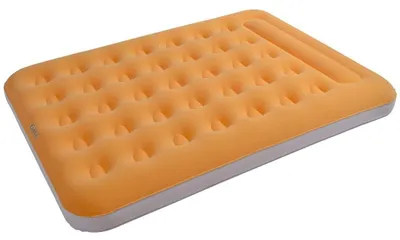 Immagine prodotto di Materassino gonfiabile letto da campeggio - 2 persone - 190 x 135 x 22 cm - Arancione