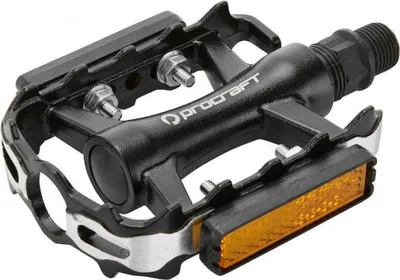 Image de Pédales Procraft Elite, taille standard, noires - des pédales de vélo précises et robustes...