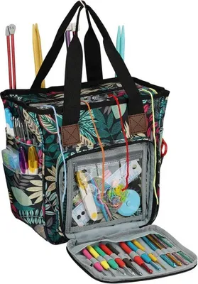 Image de CarryQuest® - Sac en nylon, dimensions 14x25x26 cm, motif floral