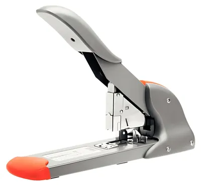 Produktbild von Rapid HD210, 210 Blätter, Silber, 23/8, 6,6 cm, Vorderseite, 9 Heftklammern