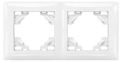 Immagine prodotto di Placca Doppia Per Prese Toolight Oste Jnh014-2F White
