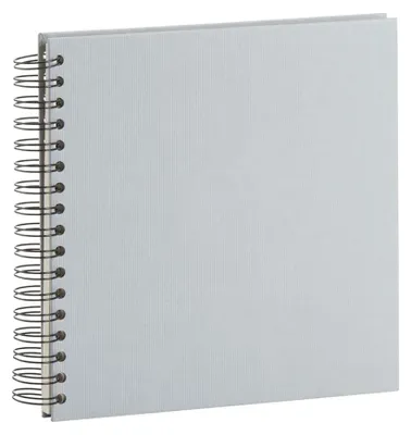 Produktbild von Rössler S.O.H.O., Grau, 60 Blätter, 230 x 230, Spiralbindung, Weiß