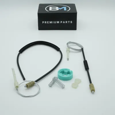 Image de Kit de réparation de lève-vitre avant droit pour Audi 80 B3 B4 Coupé Cabriolet, référence 895837729, 8G