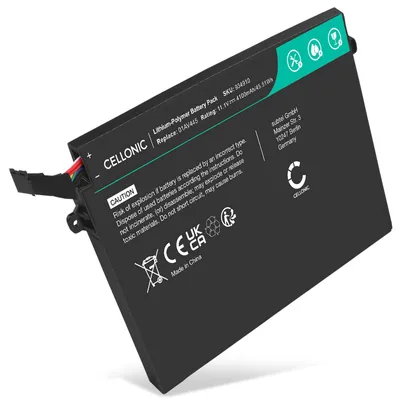 Image de CELLONIC 1x Batterie pour Ordinateur portable Compatible avec Lenovo ThinkPad E14, ThinkPad E15 Gen 1, Thinkpad E480, 01AV445 - (4100mAh, 11.1V)