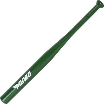Produktbild von MUWO Baseballschläger 28" aus legiertem Stahl, rostfrei, lackiert, stabil und leicht, rutschfester Griff – ideal für Sport und Dekor grün | MW-257