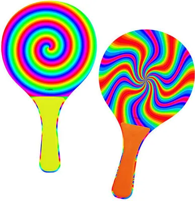 Image de Ensemble de ballons de plage psychédéliques