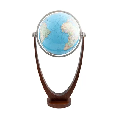 Produktbild von Columbus Magnum DUO Standglobus D 77 cm PE u. Gabelfuß Nussbaum