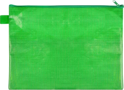 Produktbild von Veloflex Reißverschlusstasche PVC-frei A4 grün