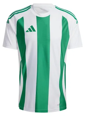 Produktbild von adidas Striped 24 Trikot M WHITE/TEAGRN