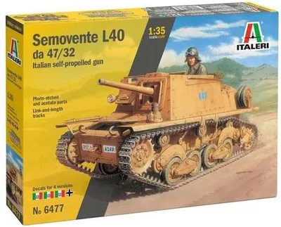Obrázek produktu pro Model Kit military 6477 - Semovente L40 da 47/32 (1:35)