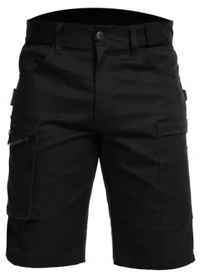 Produktbild von Herren Shorts Cargoshorts Arbeitshose Handwerker Premium Schwarz L