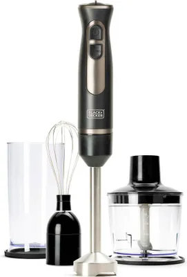 Immagine prodotto di Frullatore a immersione Black+Decker BXHBA800E, 800 W, nero