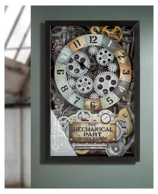 Produktbild von Casablanca by Gilde Wanduhr Steampunk  H. 40,5 cm,46426