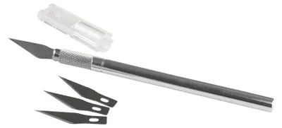 Immagine prodotto di Coltello da modellismo di precisione con 3 lame di ricambio
