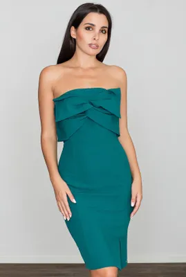 Produktbild von Figl Minikleid für Frauen Lane M571 grün XL