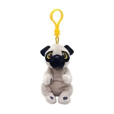 Produktbild von Ty Beanie Bellies Izzy Hund 8,5cm Plüsch Schlüsselanhänger 43104