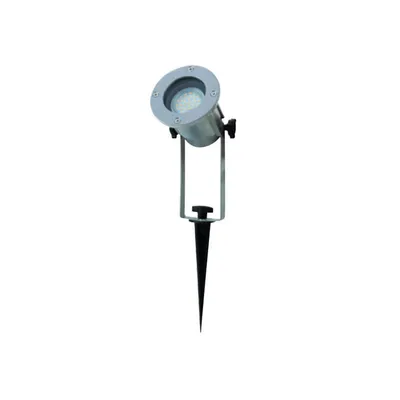 Image de Spot de jardin LED Ritos LED's Garden avec piquet, 3 W, argent, blanc chaud 3000 K