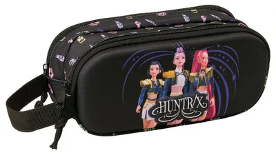 Obrázek produktu pro K-pop, pouzdro na tužky, 3D design, dvojité, 21 cm