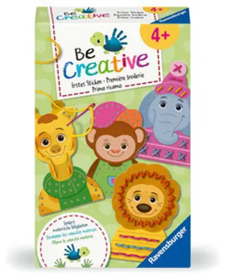 Produktbild von Ravensburger BeCreative 25536 Erstes Sticken, DIY für Kinder ab 4 Jahren