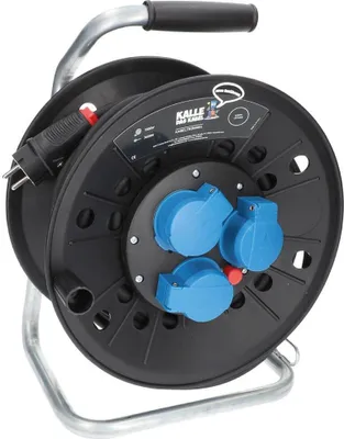 Produktbild von Kalle Kabeltrommel Schuko H07RN-F 3G 1,5 mm²  IP44 25 Meter