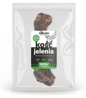 Zdjęcie produktu dla Uniszki Kość Jelenia Średnia Naturalny Przysmak Gryzak Dla Psa