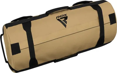 Produktbild von RDX Gewichtssack für Fitness Krafttraining, Ungefüllten Power Bag mit 8 Griffe, Core Sandbag Gewichtete, 2-90 KG Sandsack Ideal für Viele Functional Training Running Rucking Strongman Lifting Workout