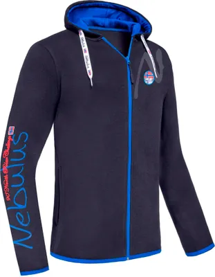 Immagine prodotto di Giacca felpata Nebulus VIPES uomo, giacca di transizione, giacca per il tempo libero, P6570 - uomo, nero-cobalto, XXL