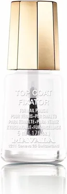 Obrázek produktu pro Mavala Mini Color, Průhledná, Top Fixator, Ochana, Průhledná, Kartáč, Láhev
