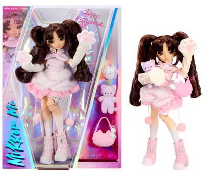 Zdjęcie produktu dla MGA Entertainment Mirror Mi Akiko Kittyama, Lalka modowa, Damski, 4 lat(a), Chłopak, dziewczyna, Wielobarwny, Jasnoróżowy