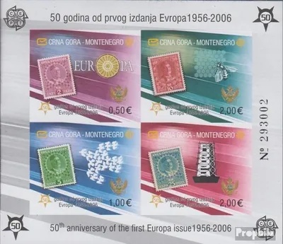 Produktbild von Briefmarken Monte 2006 Mi Block2B (kompl.Ausg.) postfrisch 50 Jahre Europamarken