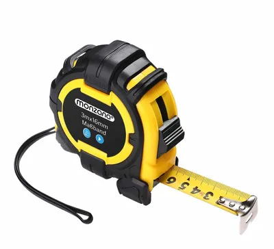 Obrázok produktu pre Metrická páska 3 m x 16 mm, funkcia aretácie, odolná