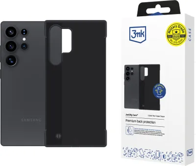 Produktbild von 3mk Schutzhülle Just20g Matt Case Cover mit MagSafe für Samsung Galaxy S25 Ultra  schwarz  Backcover