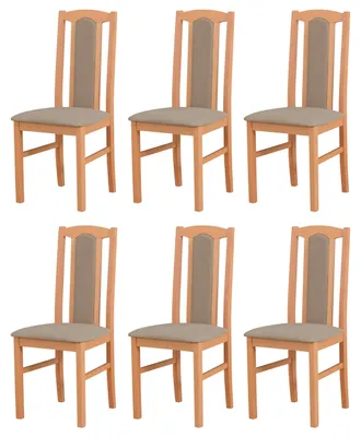 Produktbild von ESSZIMMERSTUHL - 6er-Set Bos 7 buche soro 23