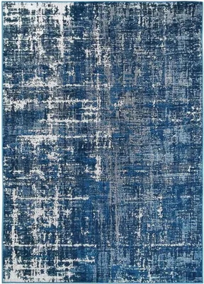 Immagine prodotto di Tappeto blu effetto patina vintage 120x170