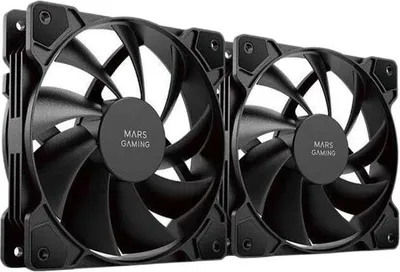 Obrázok produktu pre Mars Gaming MF-PWMX2, Ventilátor, 12 cm, Čierna