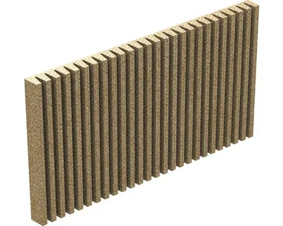 Obrázek produktu pro Izolace lamelová pro komíny EURO ⌀ 160 mm, 50 x 90 cm, 2 ks