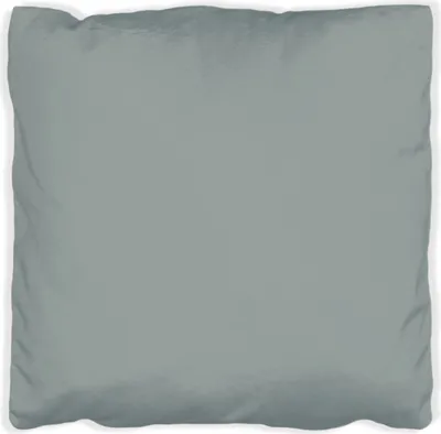 Produktbild von Wallario Premium Kissen, weiche Oberfläche, mit Motiv Grau, Größe: 30 x 30 cm, mit weißer Rückseite