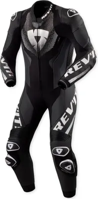 Zdjęcie produktu dla Revit Hyperspeed 3 perforowany 1-częściowy kombinezon motocyklowy ze skóry, czarny/biały, 56