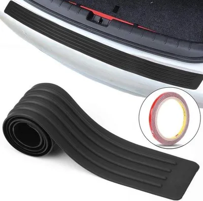 Produktbild von Kofferbakhülle - Beschutzliste Hinten - Kofferbakhülle - 90x8cm - Auto-Accessoire - Hintenbeschutzung - Schwarz - 1 Stück