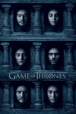 Image de Game of Thrones - Hall Of Faces - Film Movie - Impression d'affiches - Taille 61x91,5