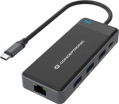 Obrázok produktu pre Conceptronic Dockingstation - USB-C - 2 x HDMI