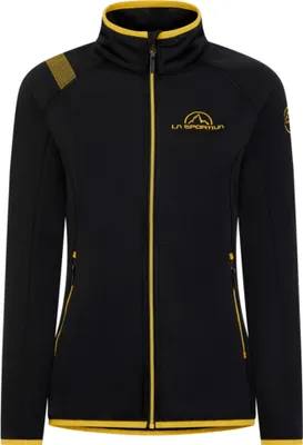 Produktbild von Promo Fleece Woman, Mountain Hiking Sweater, Damen - La Sportiva, Größe:M, Farbe:K00Y00-Black/Yellow